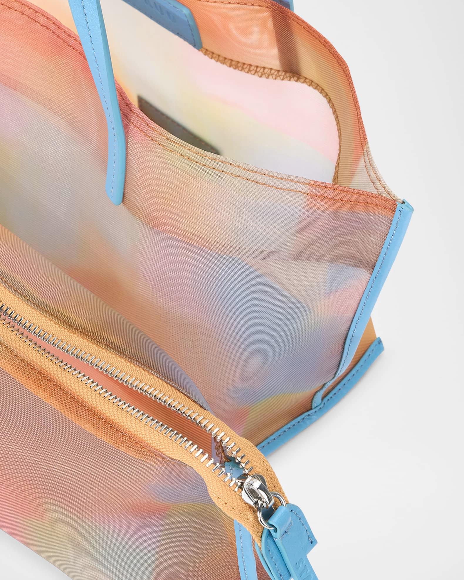 Christos Mini Plaid Mesh Tote Bag Product Image