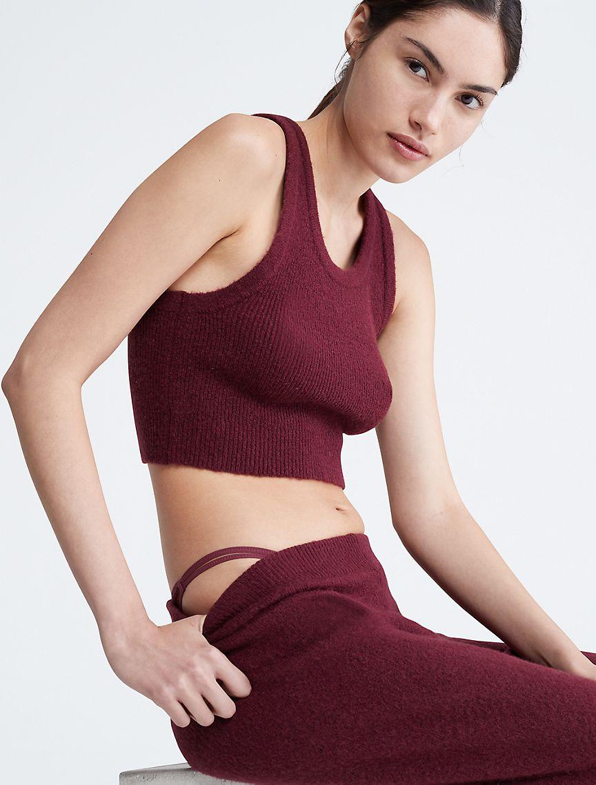 Sweater Lounge Plush Tank Top Product Image