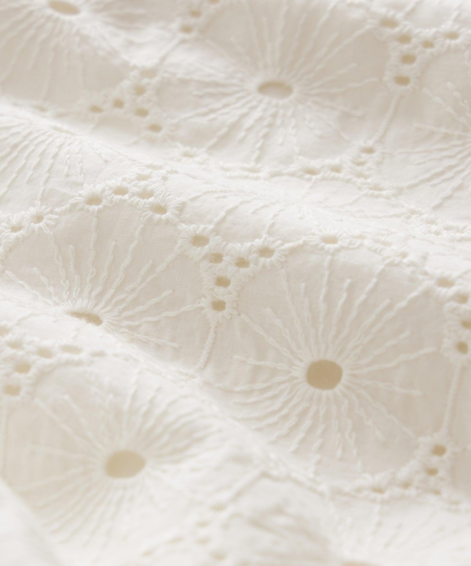 5" Embroidered Cotton Beachcomber Short Product Image