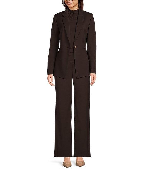 Alex Marie Wendy Draped Cowl Neck Sleeveless Blouse Product Image