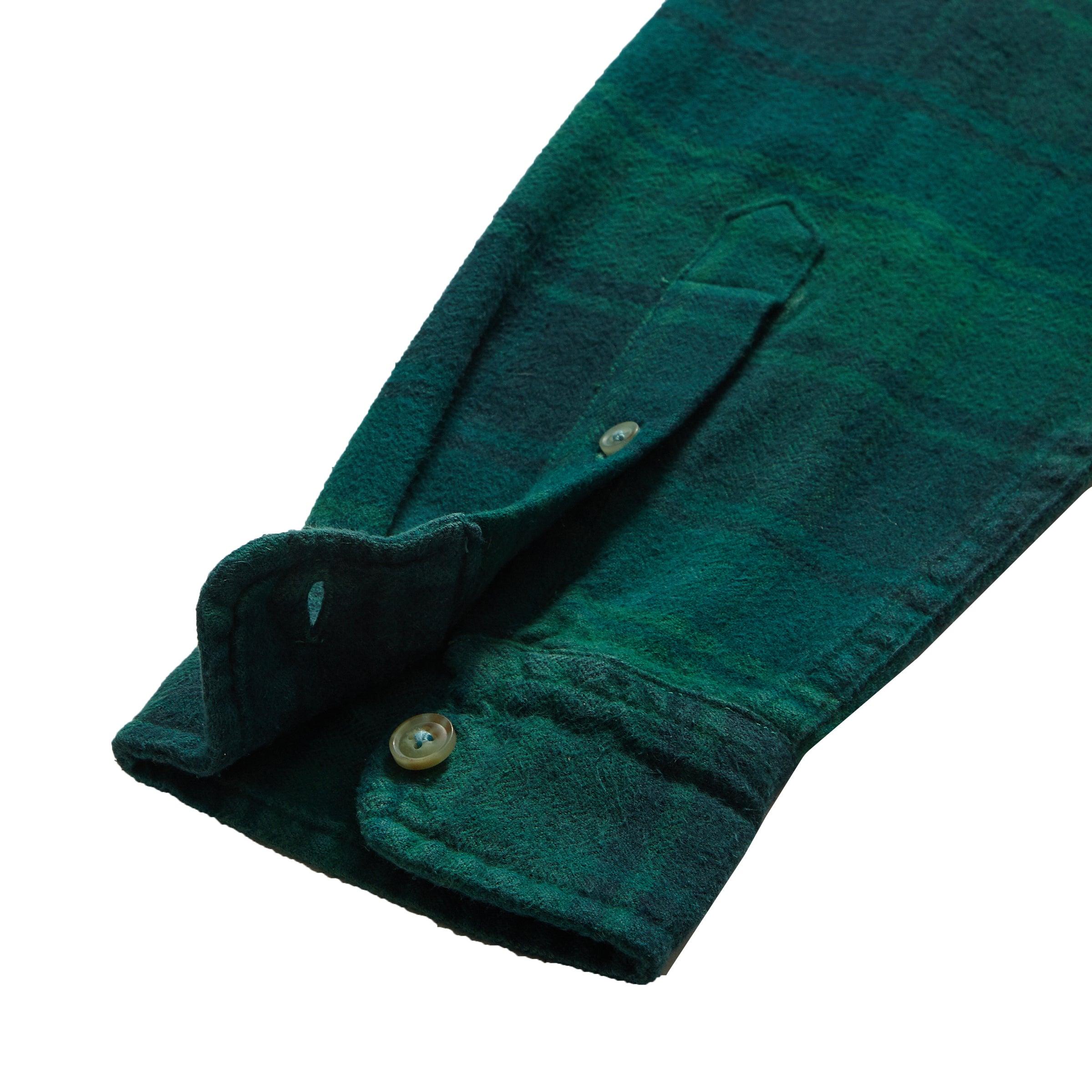 Palisades 3 Ply Jaspe Flannel - Verdant Green Plaid (Final Sale) Product Image