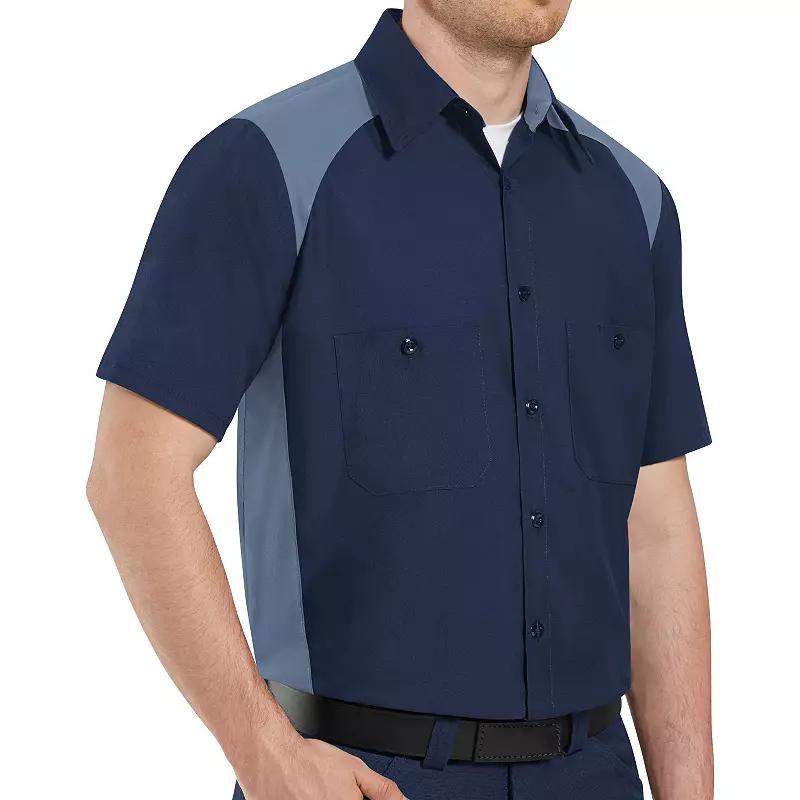 Red Kap Men's Short Sleeve Motorsports Shirt Product Image