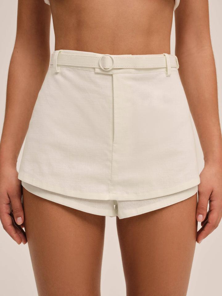 Etta Skort — Ivory Product Image