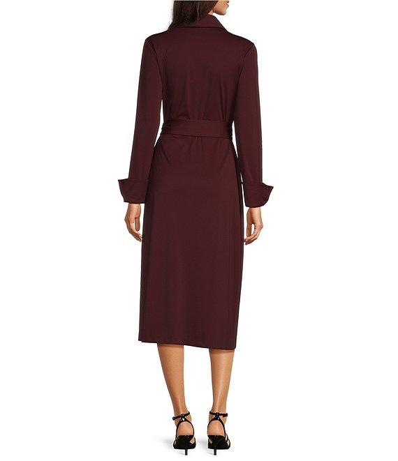 Alex Marie Adaline Jetset-Tech Super Stretch Wrap Midi Dress Product Image