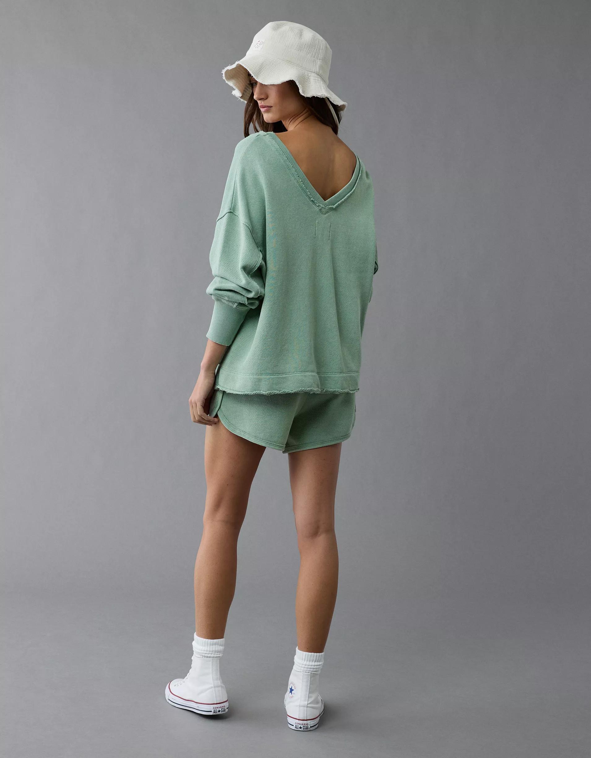 AE Saltwash Double V-Neck Sweatshirt Product Image