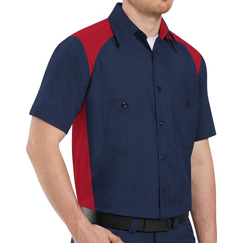 Red Kap Men's Short Sleeve Motorsports Shirt Product Image