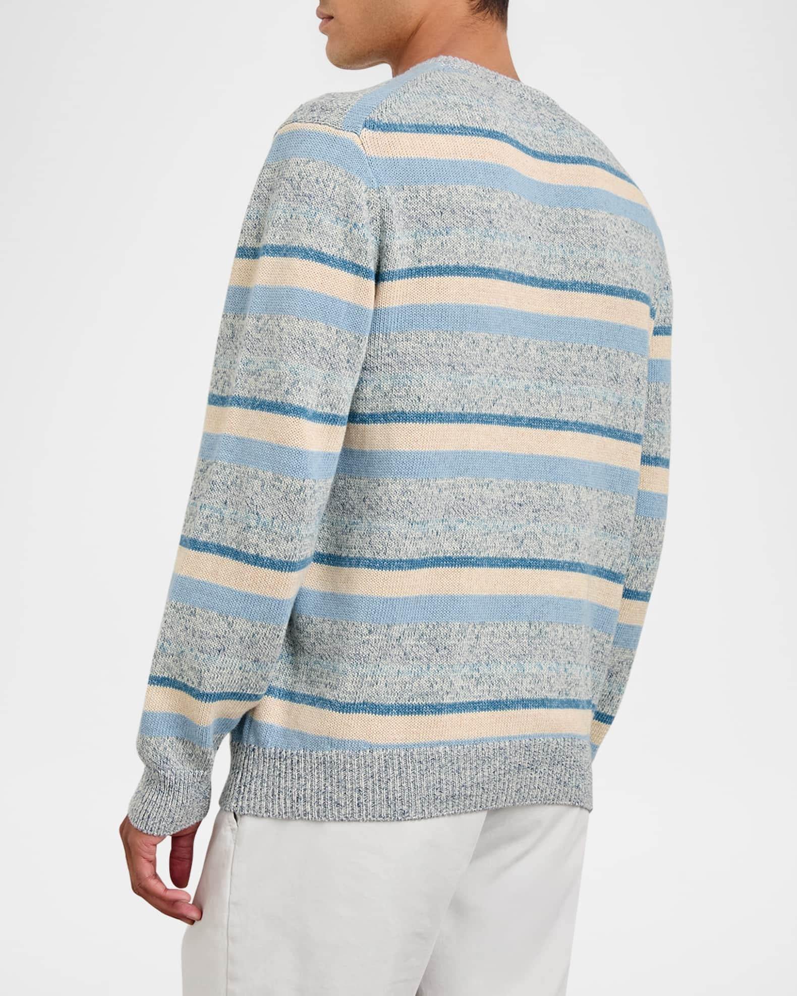 Men's Olsen Melange Striped Sweater Product Image