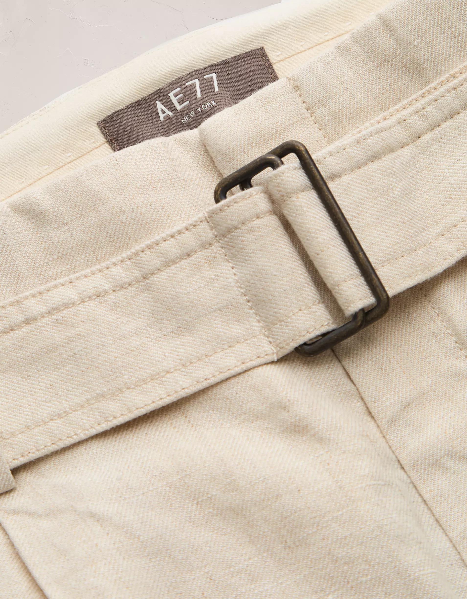 AE77 Premium Linen Trouser Short Product Image