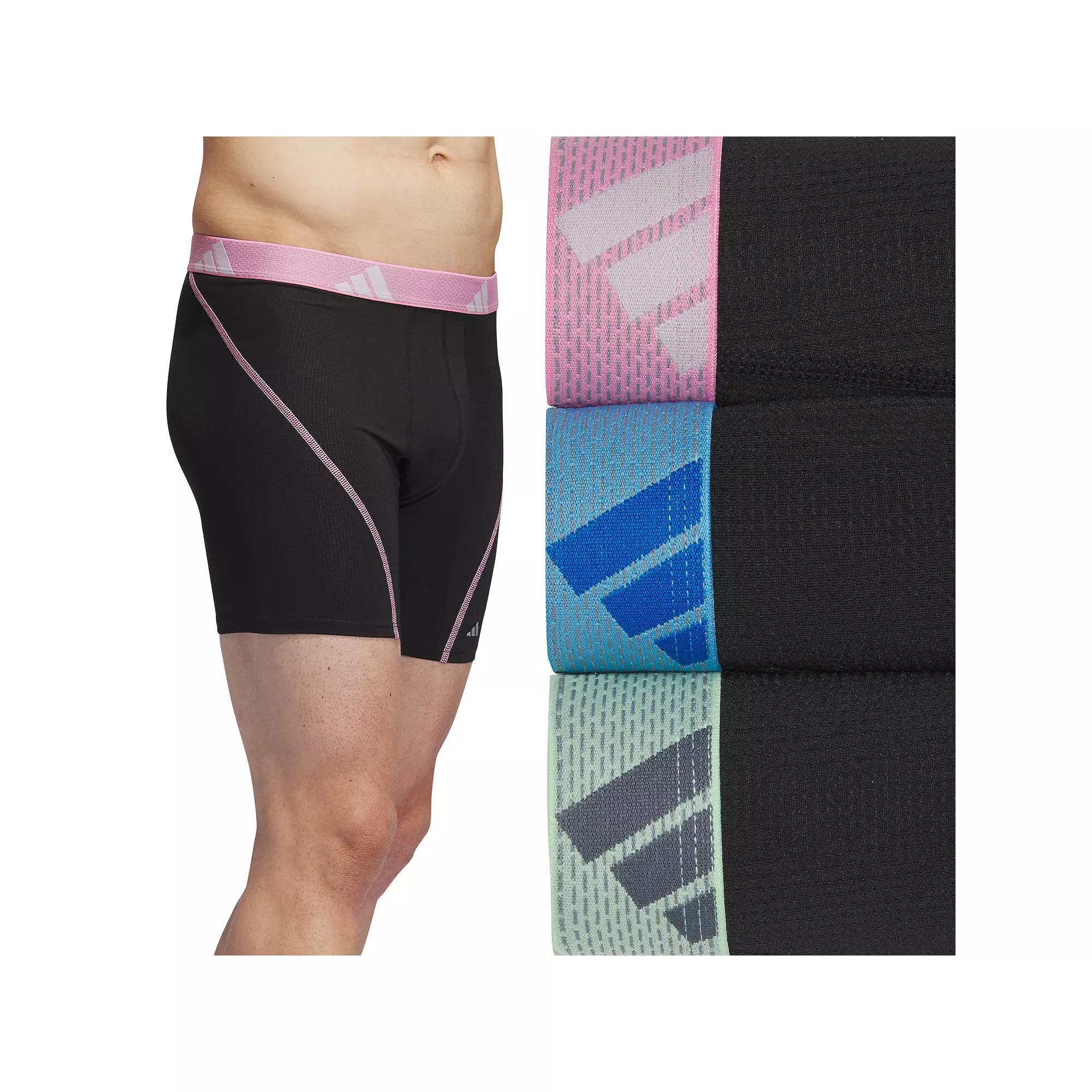 Men's adidas 3-pack Sport Performance Mesh 5" Boxer Briefs,  Product Image