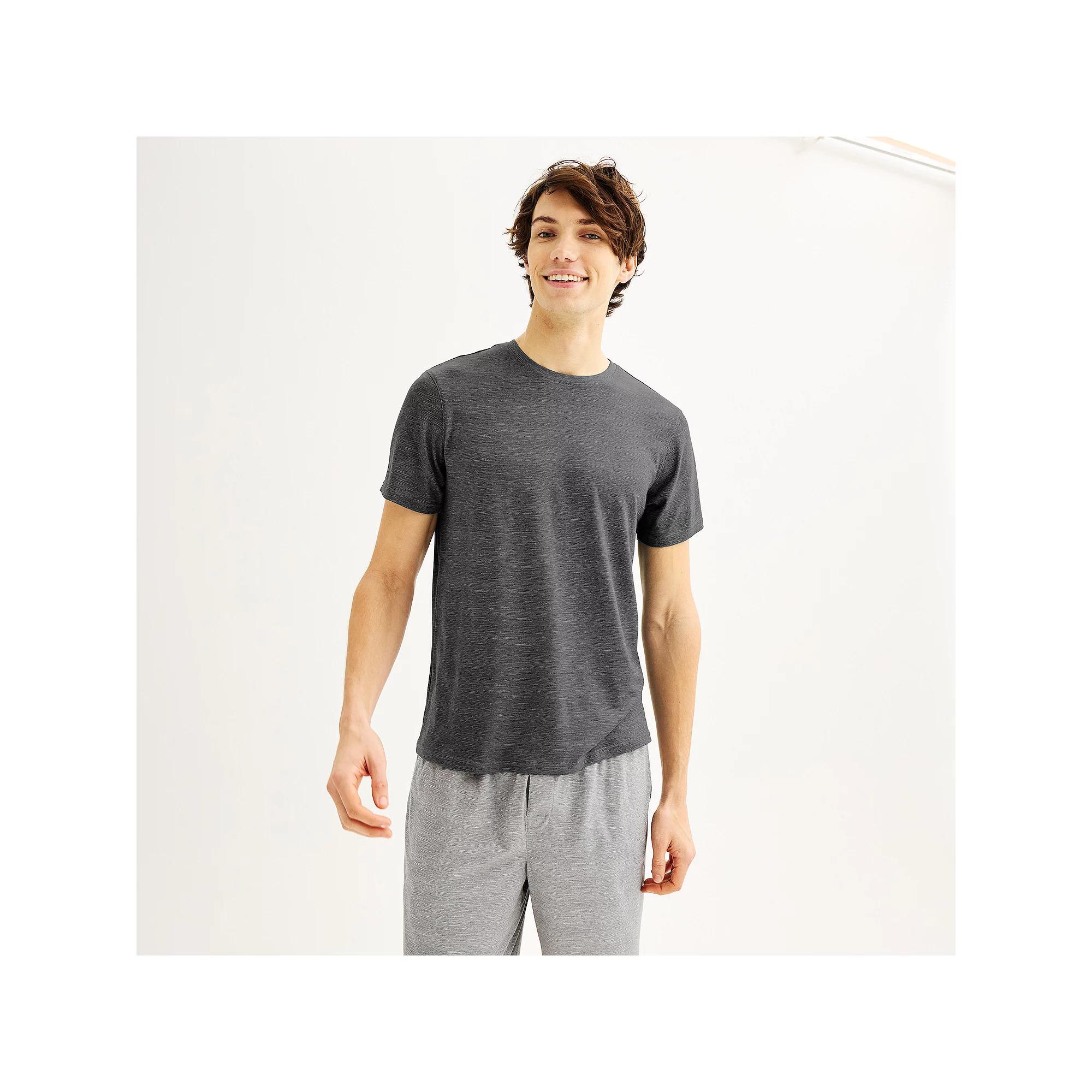 Men's Sonoma Goods For Life® Supersoft Crewneck Pajama Shirt,  Product Image