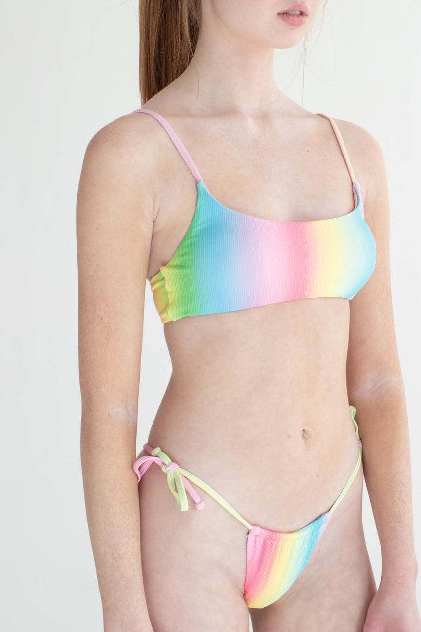 Soft Rainbow Bikini Bottom Product Image