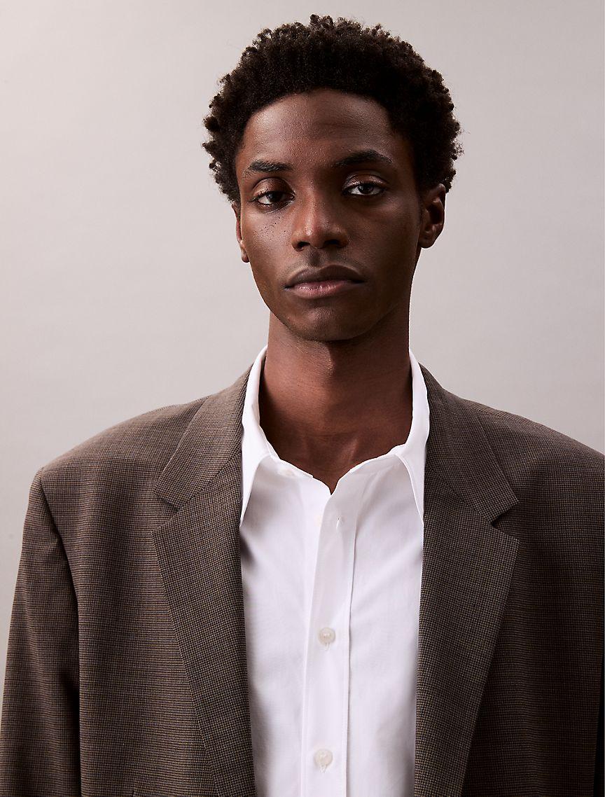 Oversized Cotton Poplin Button-Down Product Image