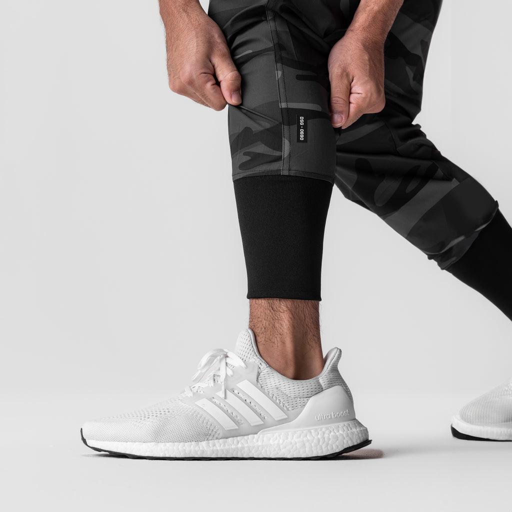 0690. Tetra-Lite® Tech High Rib Jogger - Black Camo Product Image