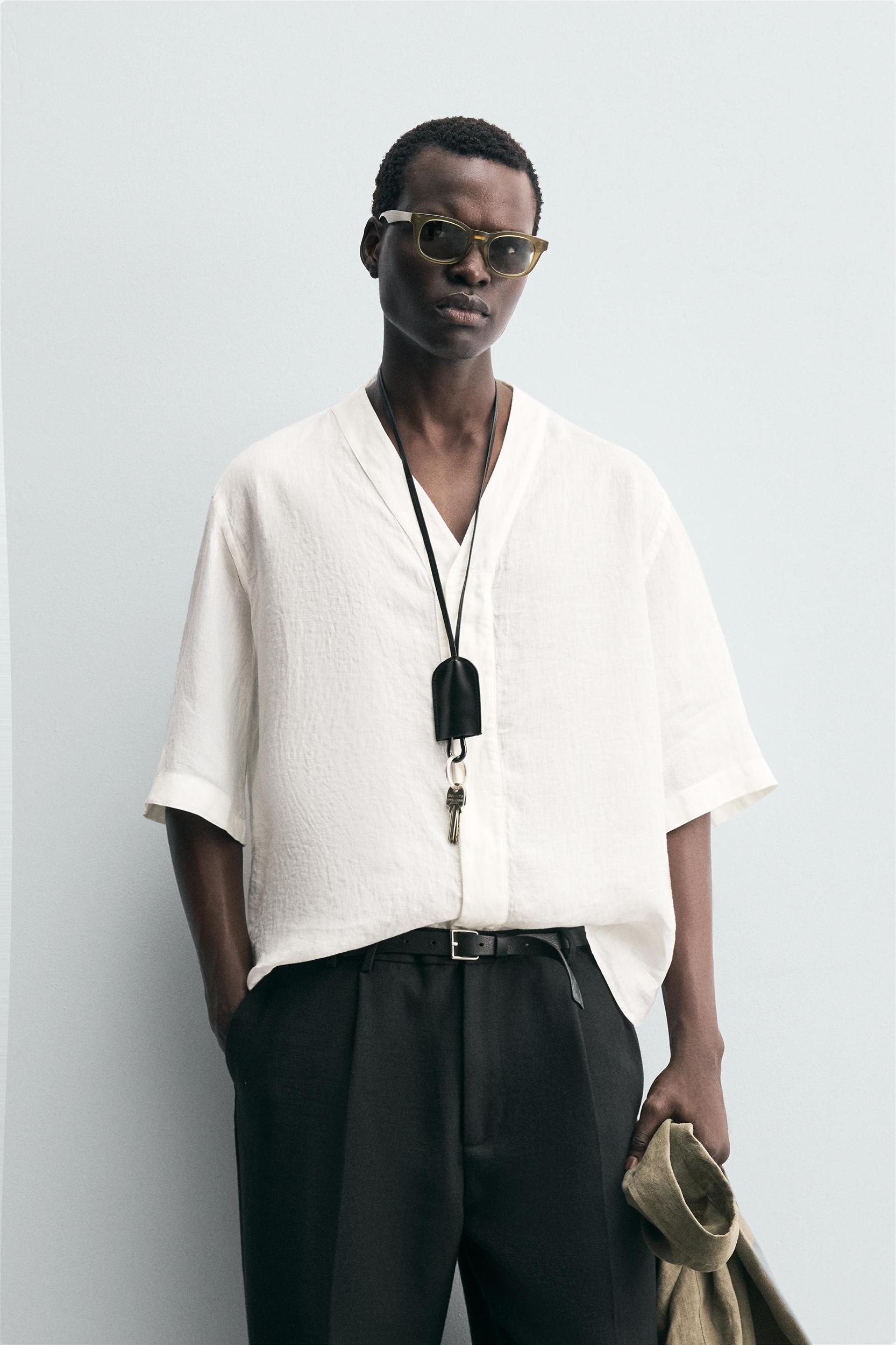 100% LINEN SHIRT Product Image