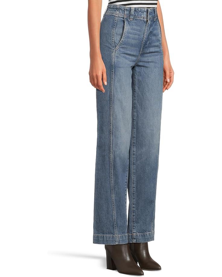 Women's Madewell Tapered Trouser In Rinse In Concho Wash Product Image