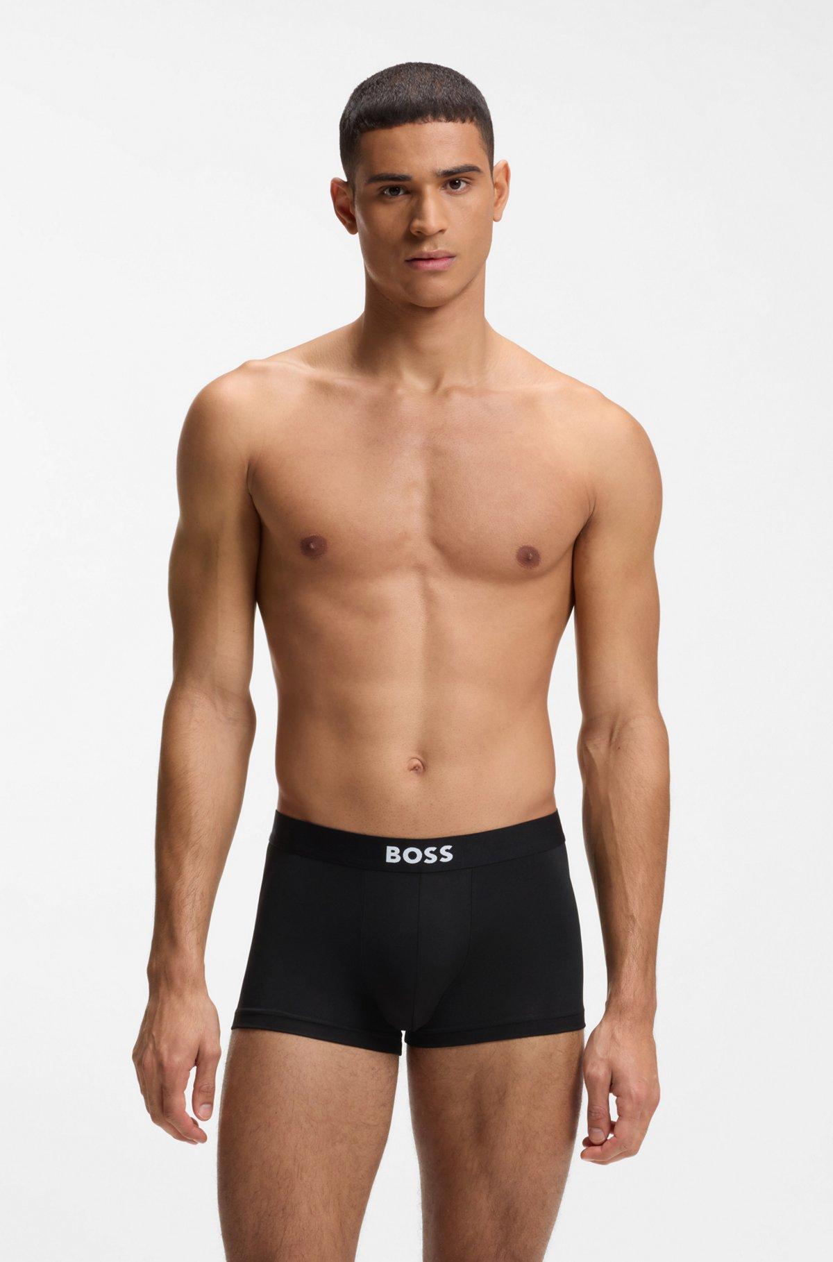 Three-pack of stretch-microfibre trunks Product Image