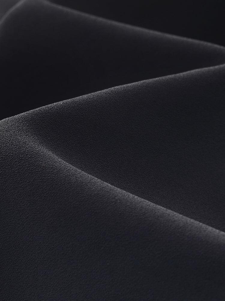 Acetate Twist Front Side Split Women Skirt Product Image