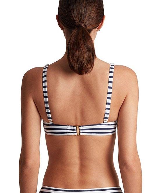 Lauren Ralph Lauren Lux Stripe Hipster Swim Bottom Product Image