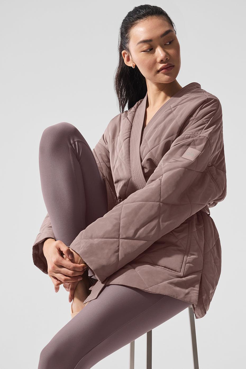 Urbanite Wrap Puffer - Mushroom Female Product Image