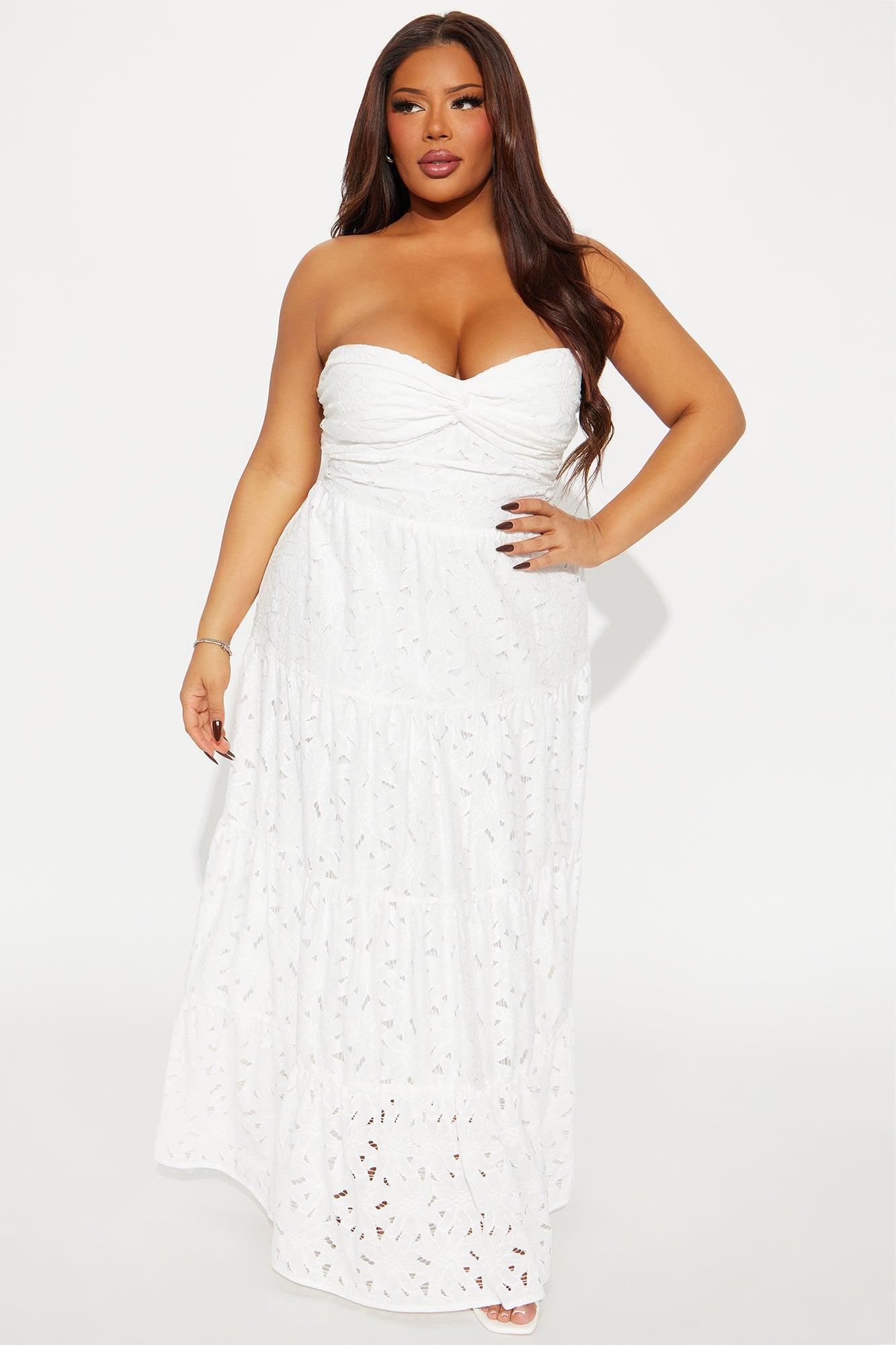Susanne Maxi Dress - White Product Image