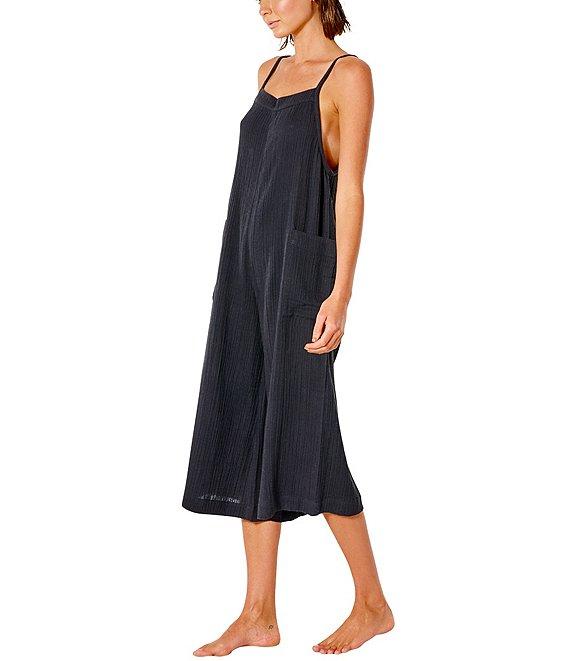 Rip Curl Premium Surf Wide Leg Crop Jumpsuit Product Image