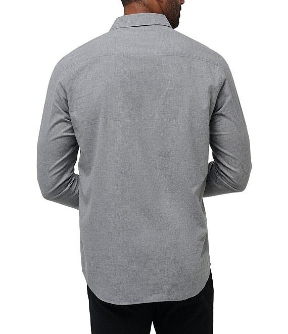 TravisMathew Cloud Flannel Long Sleeve Woven Shirt Product Image