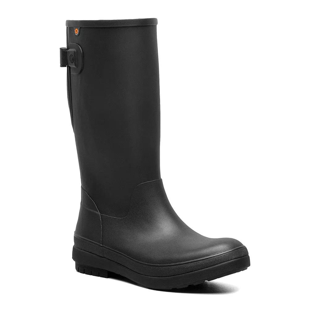 Bogs Amanda II Women's Tall Waterproof Rain Boots, Size: 7, Black Product Image