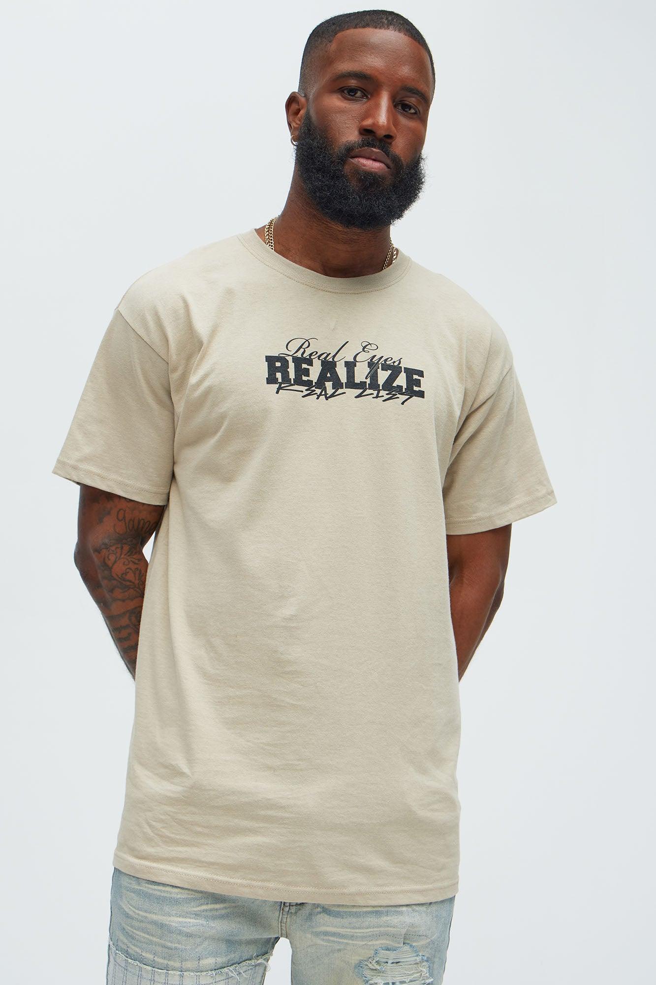 Realize Real Eyes Short Sleeve Tee - Sand Product Image