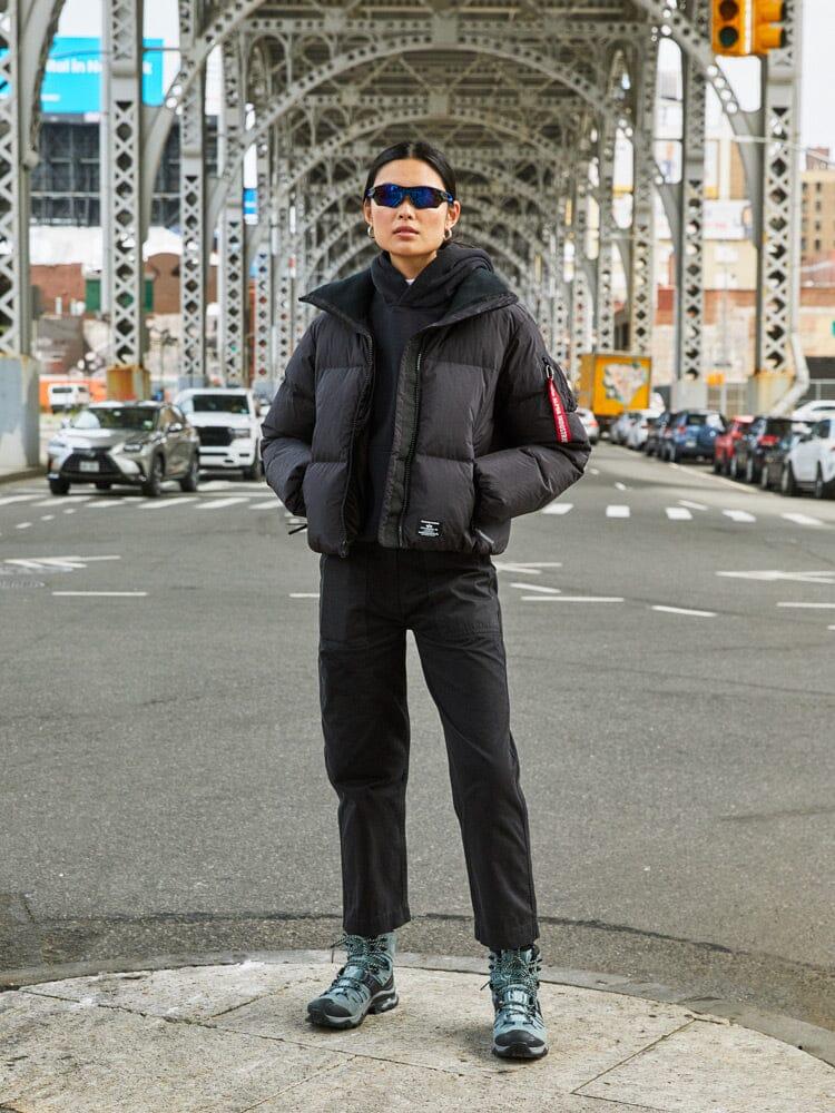 SIERRA SHORT PUFFER PARKA WOMENS - BLACK / XL Product Image