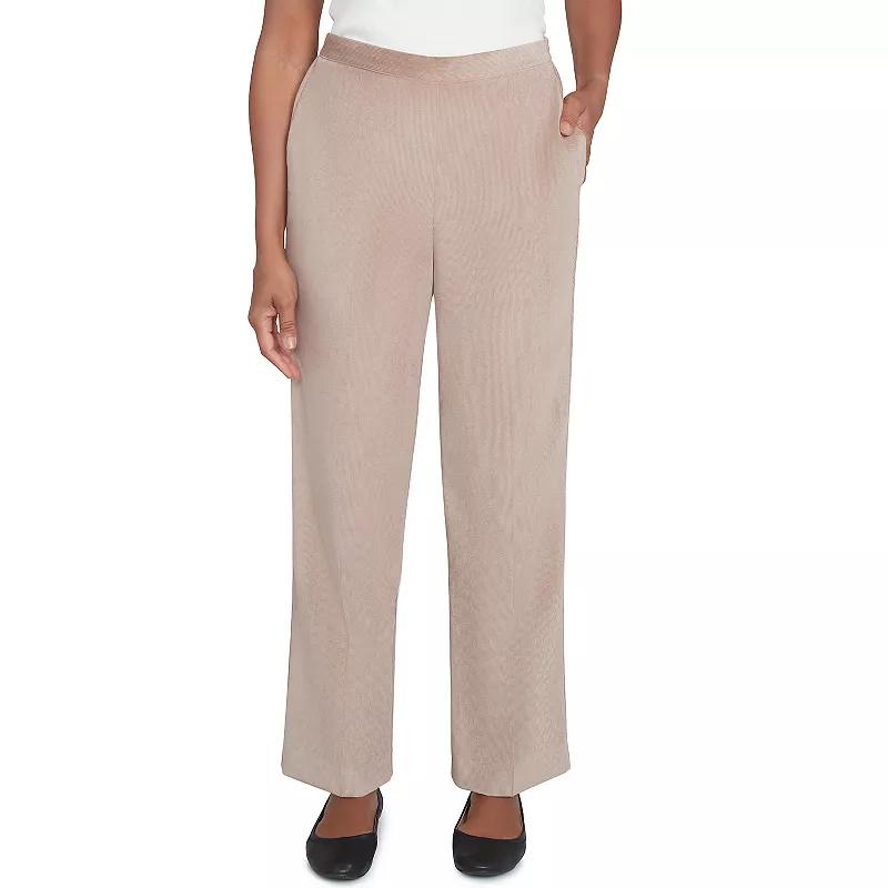 Womens Alfred Dunner Classic Short Length Pleated Pants Product Image