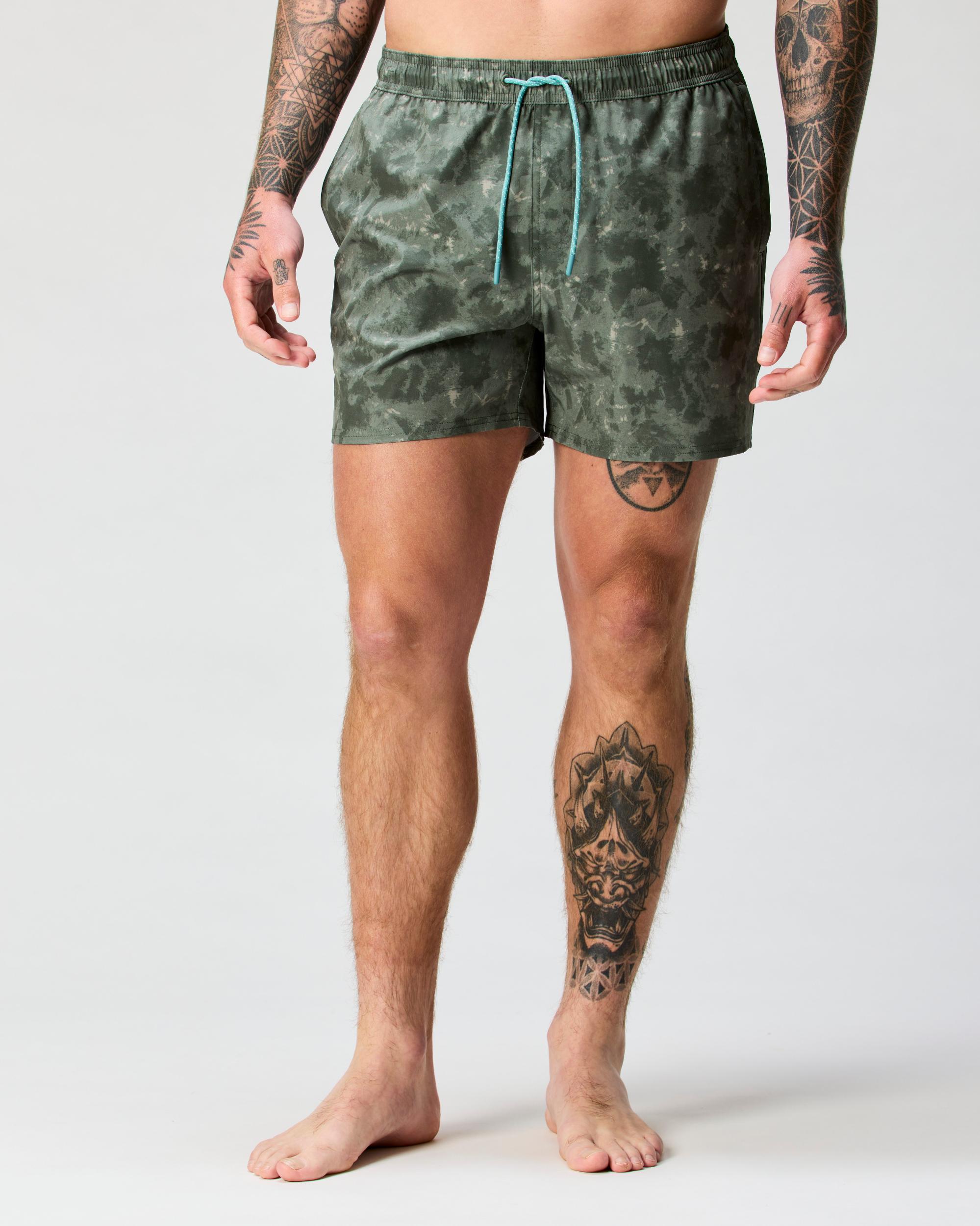 Performance Lined Swim Trunks - 5" Product Image