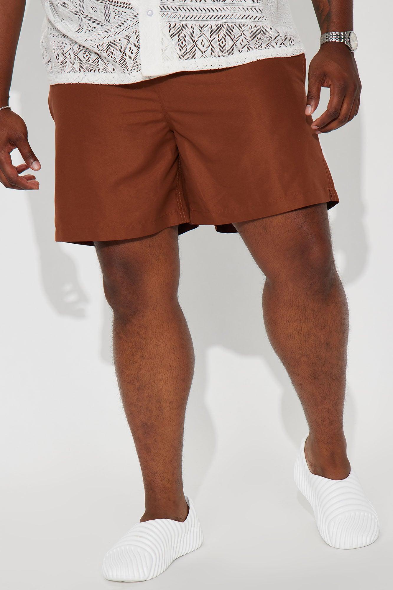 Montez Swim Classic Trunk - Chocolate Product Image
