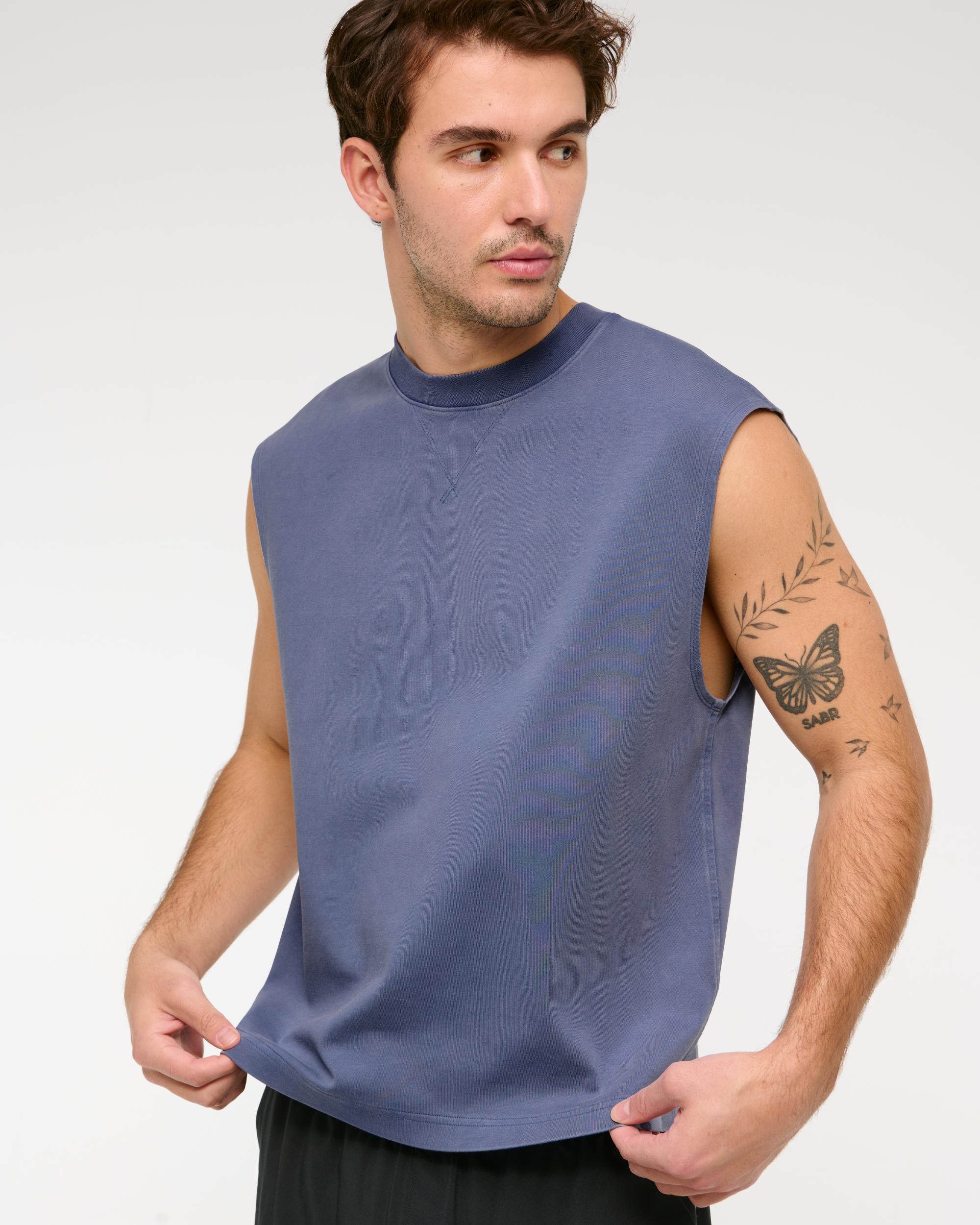 YPB Heavyweight Cotton Extended Shoulder Tank Product Image