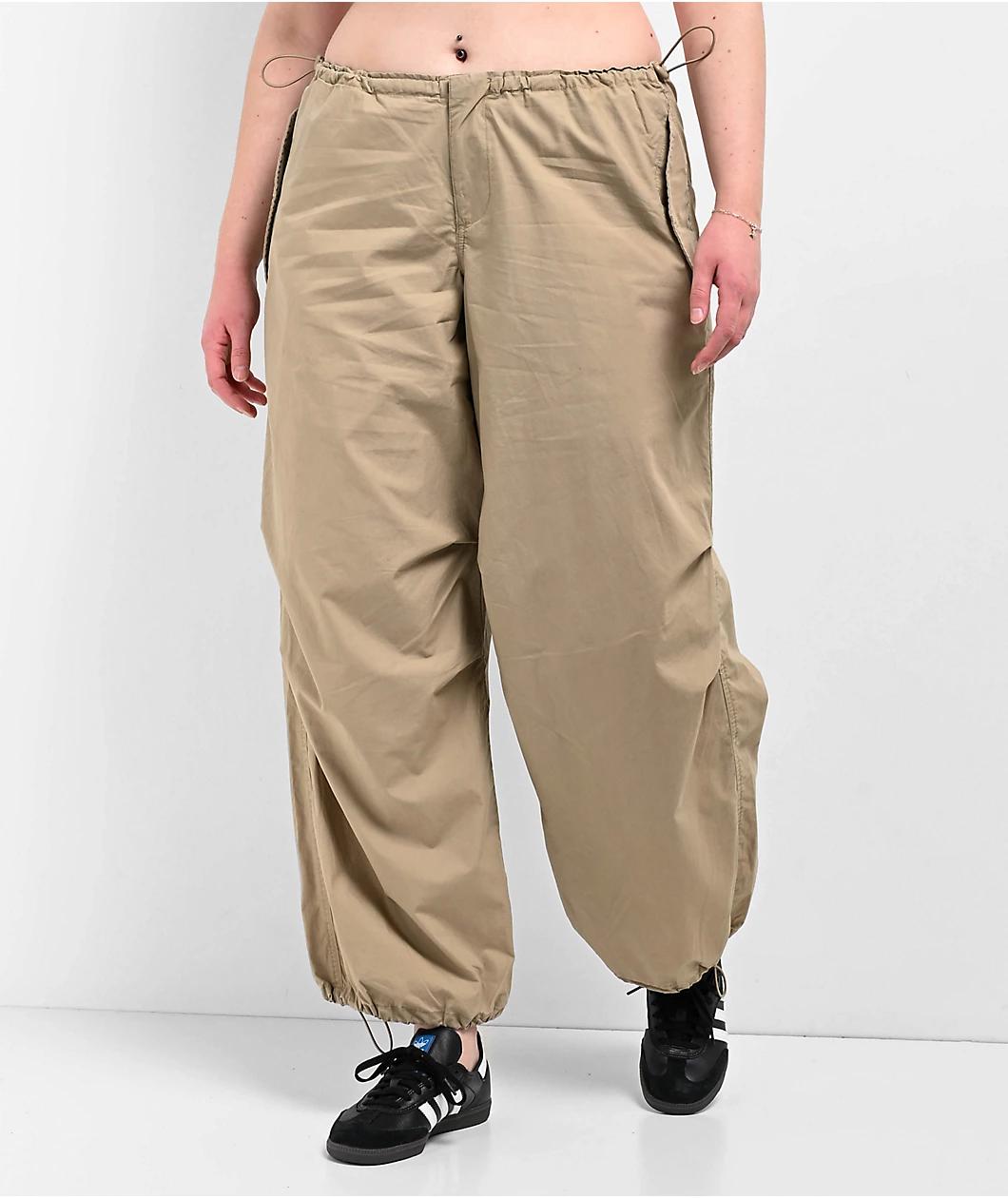 Empyre Lola Tan Parachute Pants Product Image