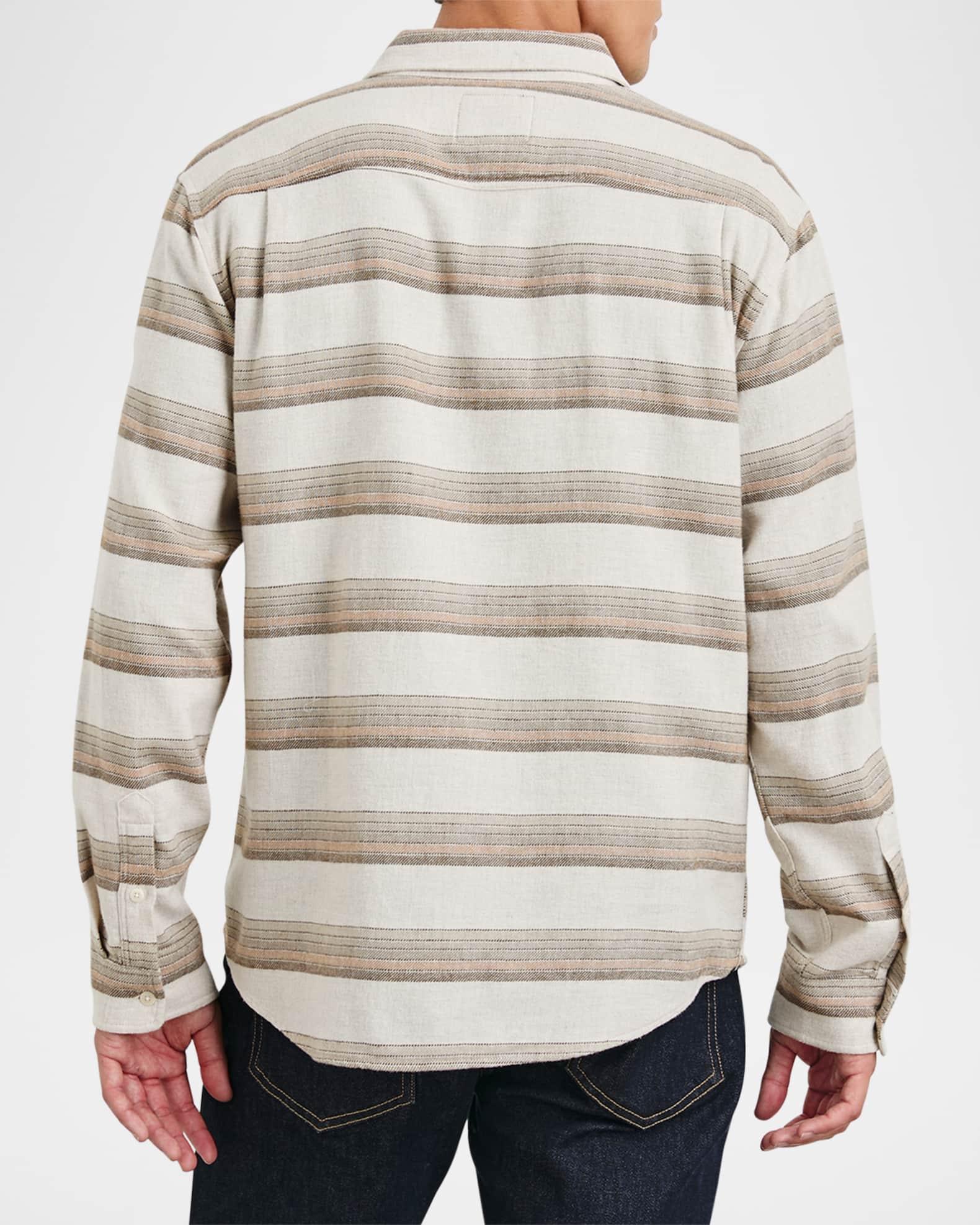 Mens Ivan Striped Button-Down Shirt Product Image