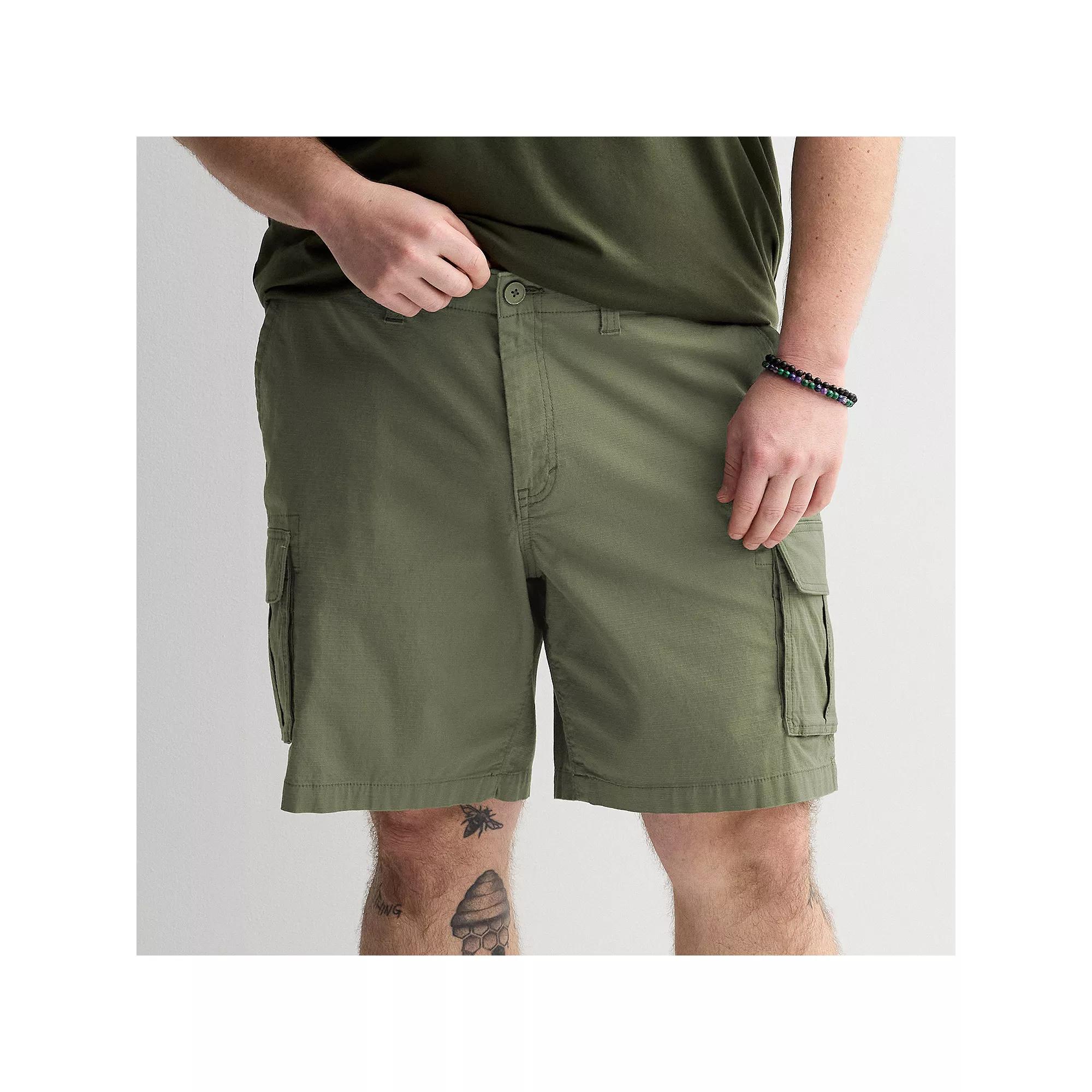 Men's Sonoma Goods For Life® Comfortable Cargo Shorts, Size: 44, Green Product Image