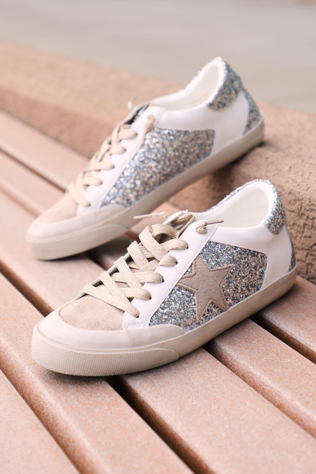 Harper Sequin Sneakers Product Image