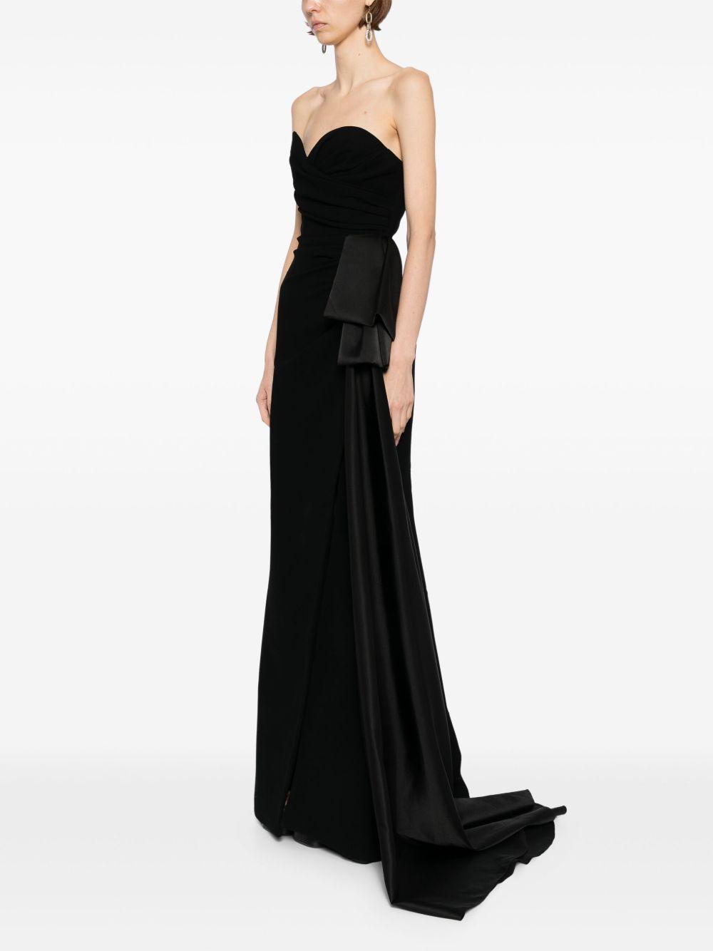 strapless long dress Product Image