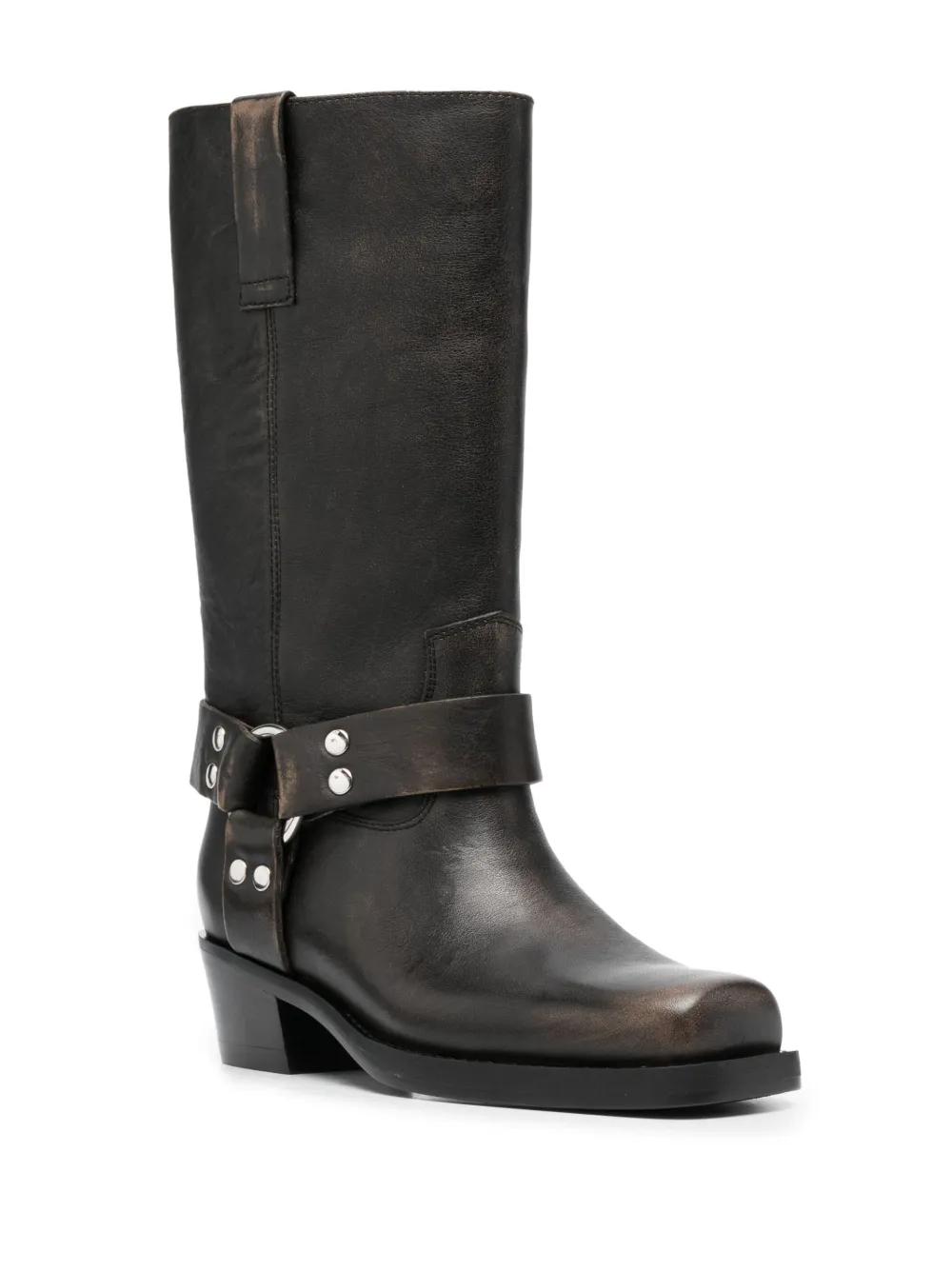 Roxy 45mm leather biker boots Product Image
