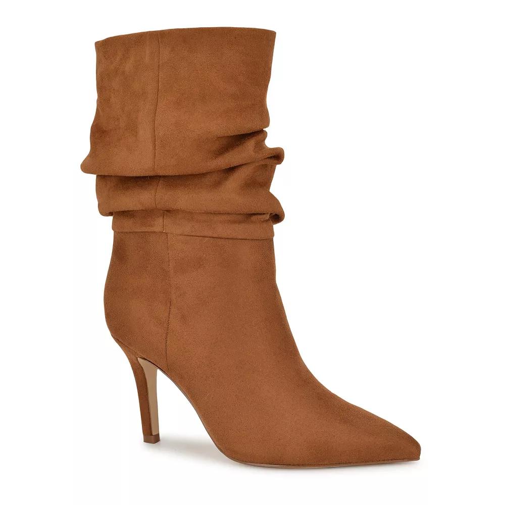Nine West Slouch Women's Pointy Toe Stiletto Heel Dress Booties,  Product Image