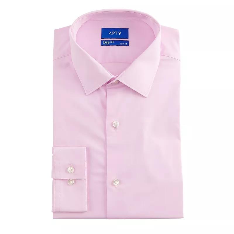 Men's Apt. 9® Premier Flex Extra-Slim Fit Dress Shirt,  Product Image
