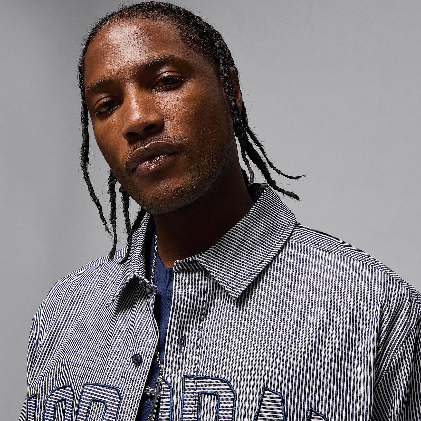 Mens Jordan Flight Oxford Long-Sleeve Top | IB0317-451 Product Image