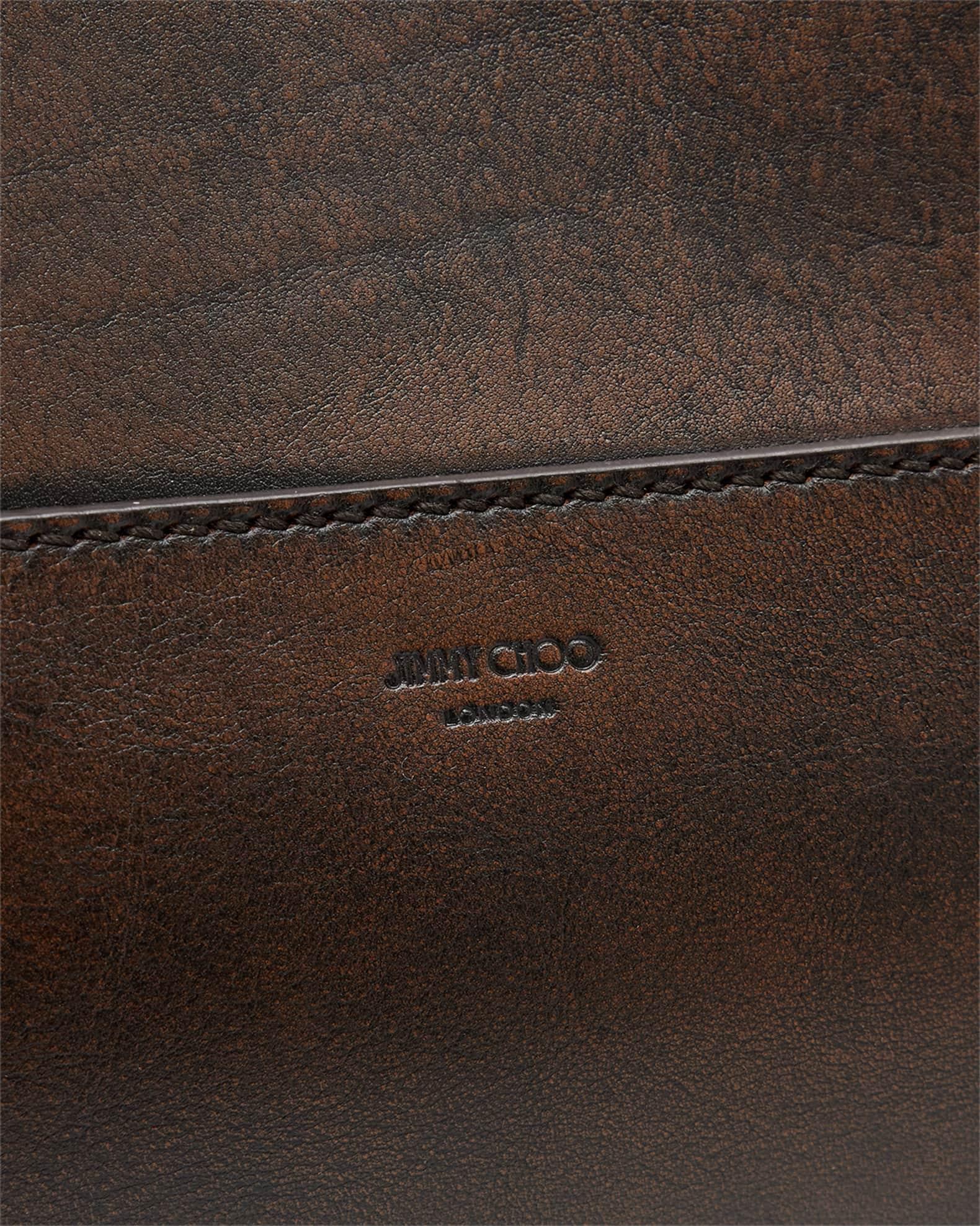 Diamond Medium Brushed Leather Hobo Bag Product Image