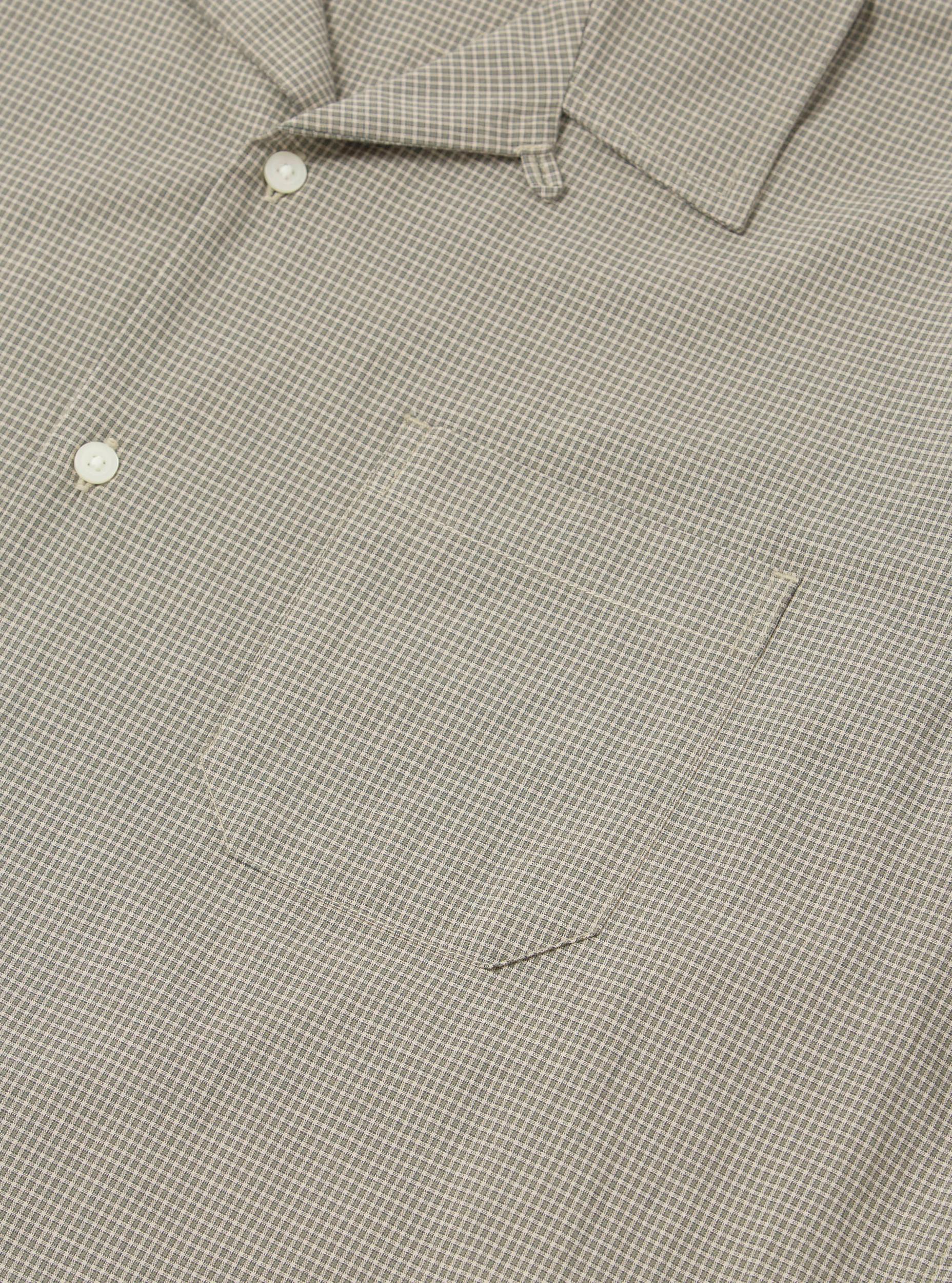 Green Tiny Check Long Pyjama Set Product Image