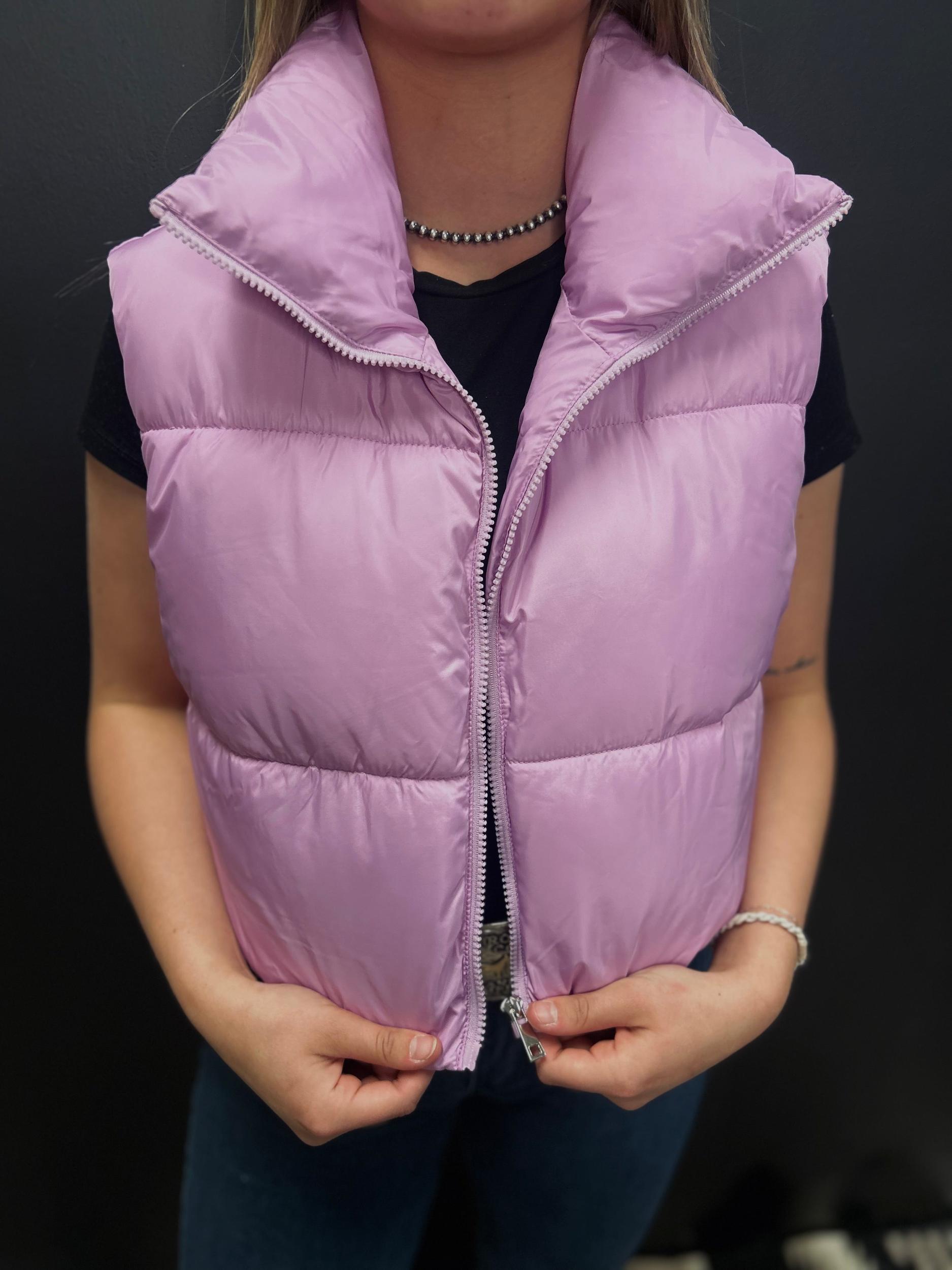 Puffer Cropped Vest* Product Image