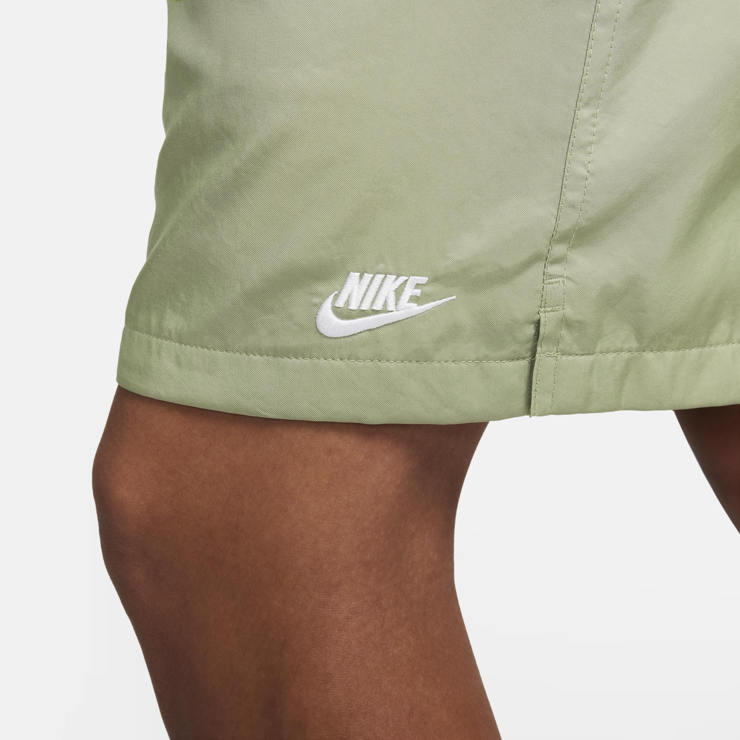 Nike Mens Nike Club Flow Shorts - Mens Black/White Product Image