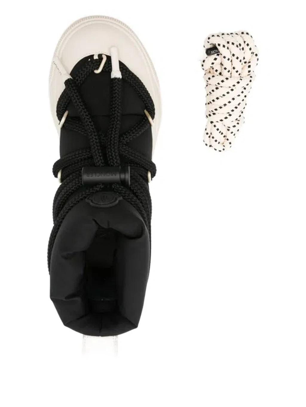 MONCLER Monpulse Padded Shell Ankle Boots In Black Product Image