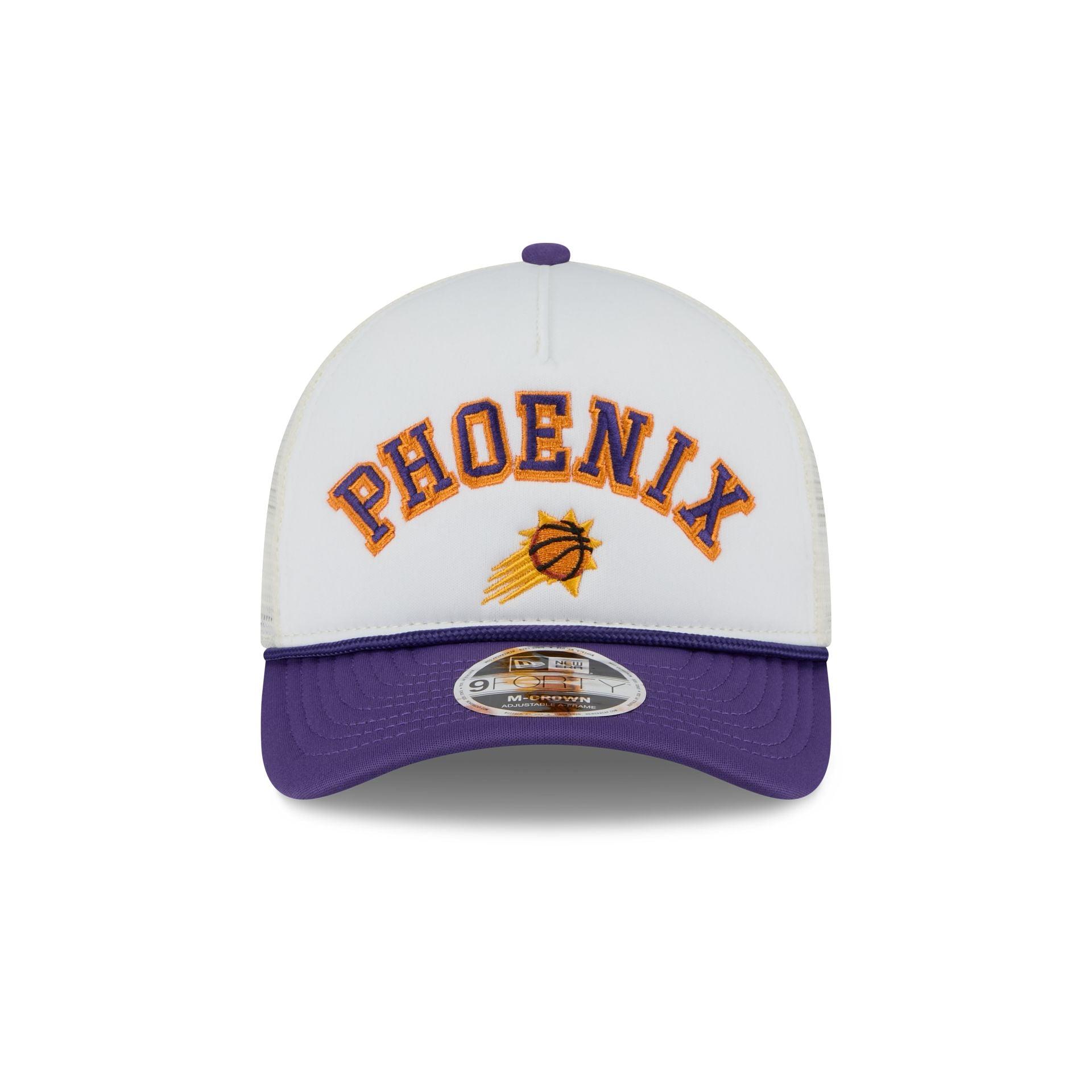 Phoenix Suns Chrome Arch 9FORTY M-Crown A-Frame Trucker Hat Male Product Image