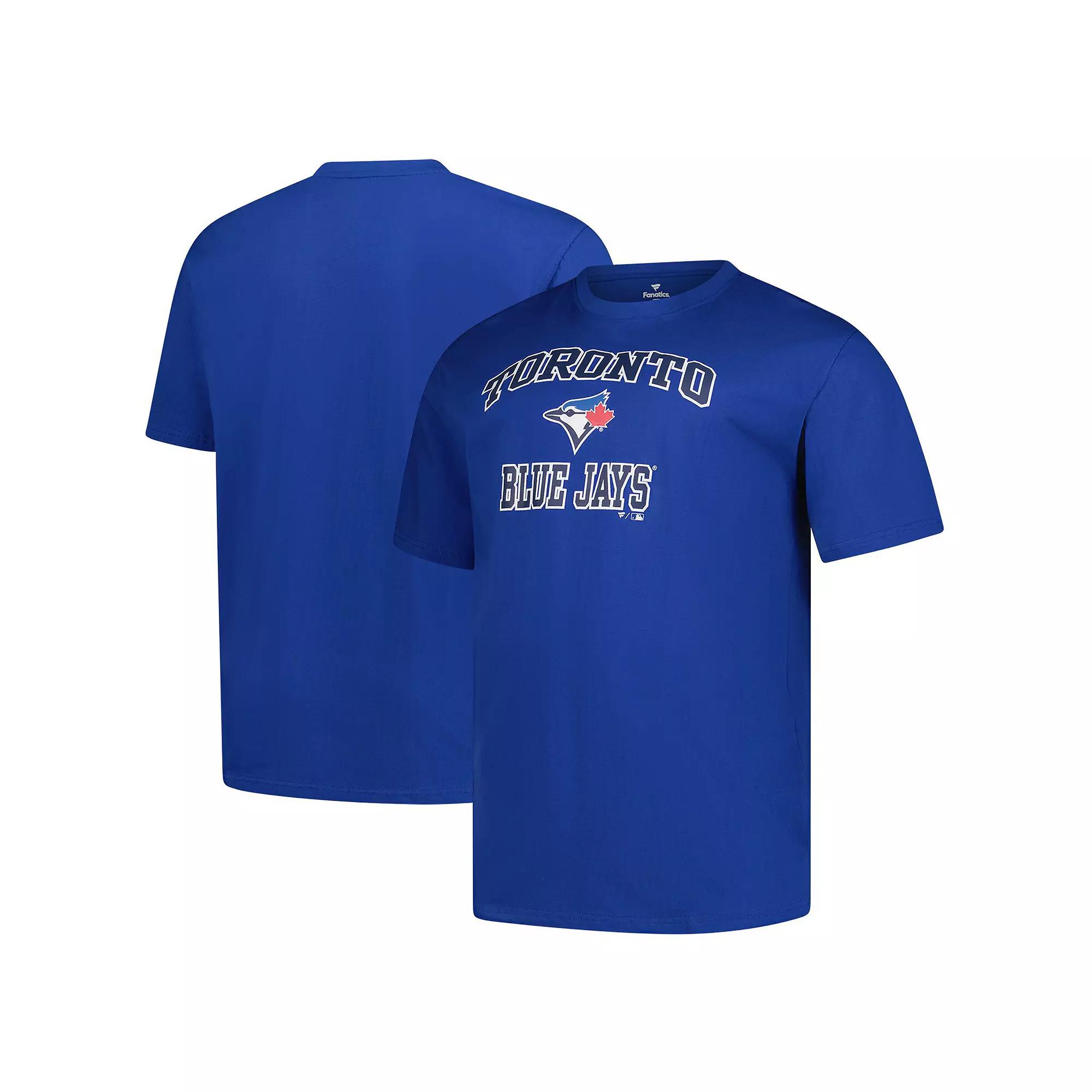 Men's Profile  Royal Toronto Blue Jays Big & Tall Heart & Soul T-Shirt, Size: 3XB, Jay Blue Product Image