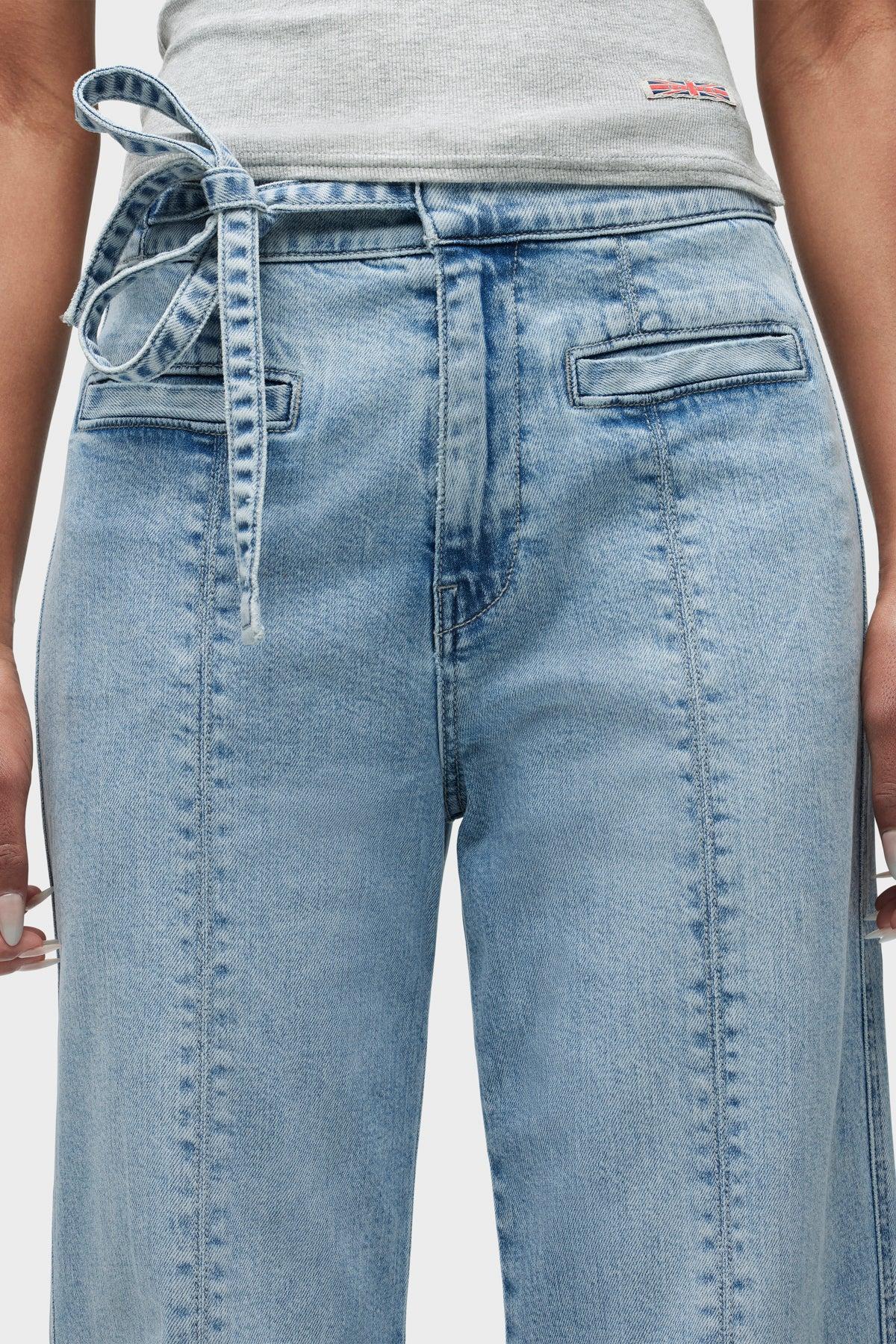 Tie Waist Pintucked Trouser Female Product Image